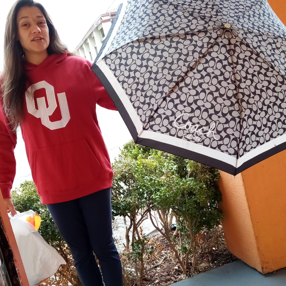Coach umbrella